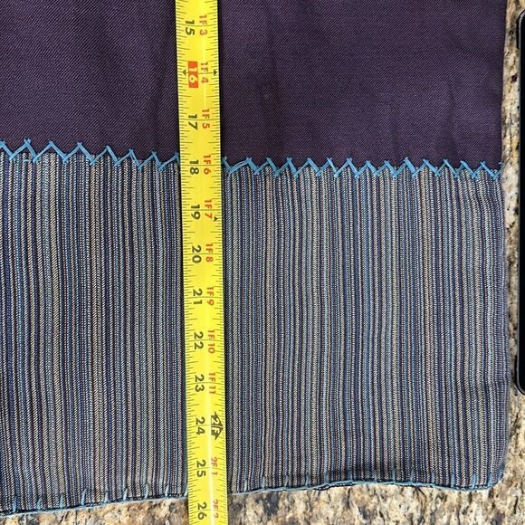 Cedar Canyon Vintage V-neck Button Front Patchwork Vest Size 1X - Picture 6 of 6